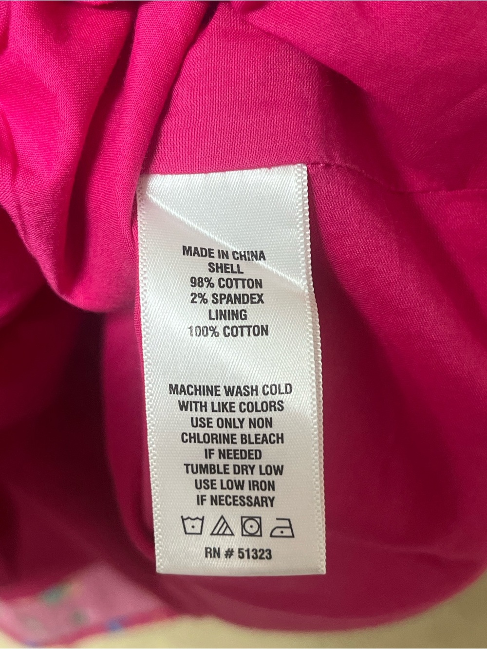 CeCe bright fuchsia floral ruffle cap sleeve crew neck shift dress - Picture 12 of 13